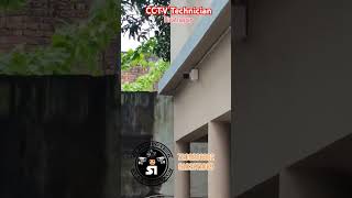 Ip camera installation cctvhikvision hikvisioncctv securitycamera [upl. by Aicercal695]