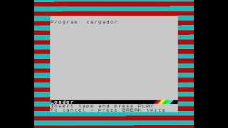 La Abadia del Crimen ZX Spectrum  Loading screen [upl. by Lynnea]