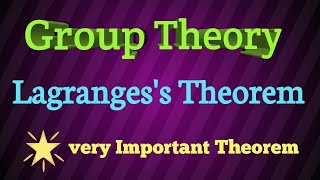 Lagrangess theoremGroup theoryAbstract algebraLecture 8 [upl. by Iat183]