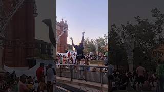 Calisthenics public reaction 🌍 calisthenics shorts youtubeshorts trending viralshort [upl. by Maggi]