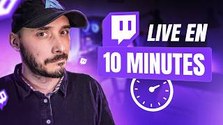 Lancer un Live Twitch en 10 Minutes [upl. by Llirred534]