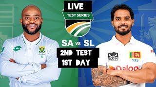 SRILANKA VS SOUTH AFRICA  LIVE 2ND TEST  PORT ELIZABETH 2024  LIVE Score amp Commentary  CricRaj [upl. by Elockin374]