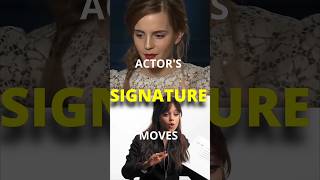 Actors favorite Signature moves 😍  PARKER MOVIE CLUB actor ytshorts hollywood [upl. by Parsons]