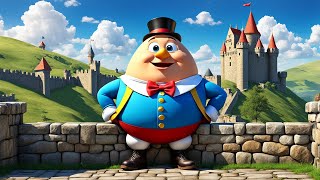 Humpty Dumpty Song  Popular Nursery Rhyme amp Lyrics for Kids  Educational Kids Songs [upl. by Fahland]