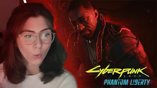 OUCH  Cyberpunk 2077 phantom liberty — official cinematic trailer reaction [upl. by Alel]