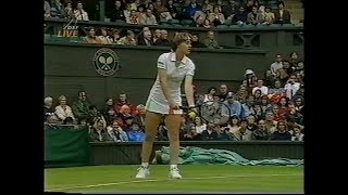 Martina Hingis vs Olga Barabanschikova Wimbledon 1997 1Set partly  2Set [upl. by Carny]