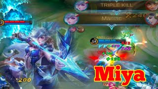 1x Maniac 2xTriple kill  Rand Game MIYA Zendovlogofficial  Katropa [upl. by Anivel]