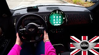 2024 MIN COOPER COUNTRYMAN JCW WORLD PREMIERE FIRST TEST DRIVE mini minicooper cooper carreview [upl. by Mohl]