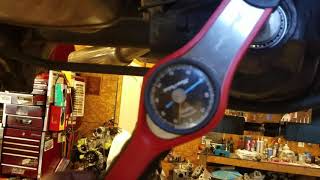 Checking pinion bearing preload [upl. by Spillihp]