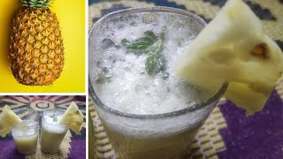 pineapple Mint punch Fresh Juice  mocktail recipe Iftar special Summer special [upl. by Garth]