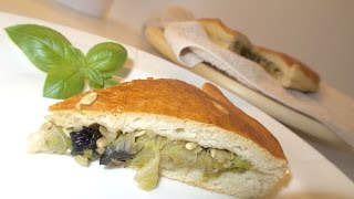 Lettuce Stuffed Pizza Recipe  Kim Herøy  Vegan  Episode 1 [upl. by Sparkie467]