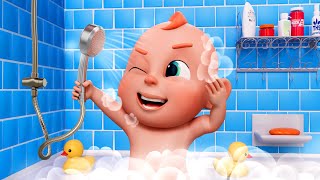 Bubble Bath Song  Dont Put Toy in the Potty  Good Habits  Rosoo Nursery Rhymes amp Kids Songs [upl. by Biles]