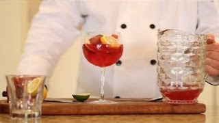 How to Make a Virgin Sangria  Virgin amp NonAlcoholic Drink Recipes [upl. by Neysa]