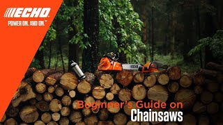 Chainsaw Basics How to Start a Gas Chainsaw [upl. by Ailemac]