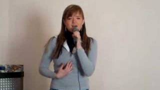 Me singing quotBlessedquot Christina Aguilera [upl. by Kieryt]