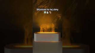 Kocham mój mały dyfuzor 🥰 diffusers humidifier relaxing fyp fireplace cozygift aesthetic [upl. by Ennaimaj]