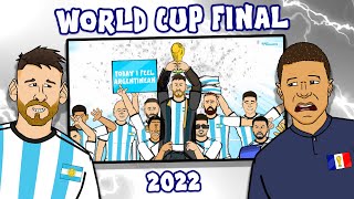 🏆WORLD CUP FINAL 2022🏆 Revisited Argentina vs France Messi Mbappe Goals Highlights [upl. by Eibmab]