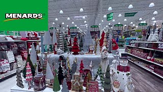 Menards Christmas Decorations 🎄☃️ Shop with me [upl. by Lhary]