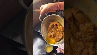 Itna sara ghee 🥲 shorts bristihomekitchen moongdalhalwa [upl. by Arber]