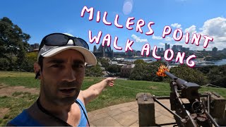 Touring Sydney Harbour A locals guide  Millers Point Lookout [upl. by Ecinad]