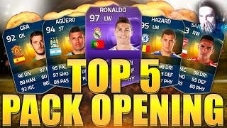 FIFA 15  TOP5 ПАКОВ TOTS BPL  POTY RONALDO [upl. by Yelrah]