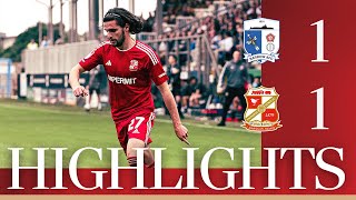 Extended Highlights Barrow vs Swindon Town [upl. by Torray513]