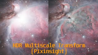 Finding the hidden structures in your astrophotos HDR Multiscale Transform Pixinsight [upl. by Aytida]