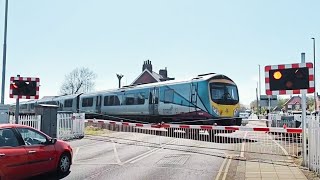 Redcar East Level Crossing North Yorkshire [upl. by Lleinnad]