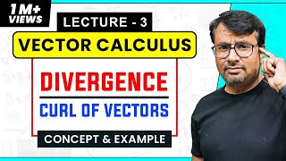 Divergence and Curl of vector field  Irrotational amp Solenoidal vector [upl. by Meehyr]