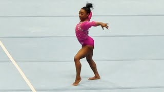 Simone Biless NEW Taylor Swift Floor  The Triple Double is back 🔥 14800 Floor  US Core Classics [upl. by Mcknight]