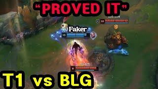 T1 vs BLG  The Plays You Missed [upl. by Oicnaneb]