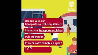 Inscriptions aux transports scolaires 20232024 [upl. by Aihsilat]