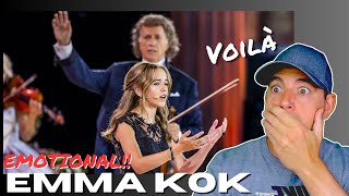 EMOTIONAL 15 year old EMMA KOK sings voilà – André Rieu Maastricht 2023 REACTION [upl. by As771]