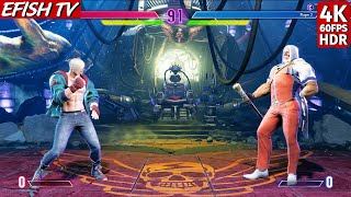 Ed vs JP Hardest AI  Street Fighter 6  4K 60FPS HDR [upl. by Brit284]