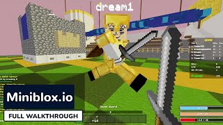 Minibloxio  Full Gameplay Walkthrough [upl. by Grefe]