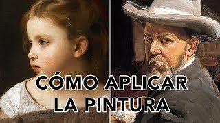 Cómo aplicar la PINTURA al ÓLEO  5 técnicas [upl. by Aruam]