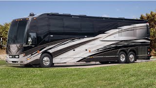 Tour of 2022 Prevost Liberty Coach 881 with QUAD SLIDES [upl. by Borden]