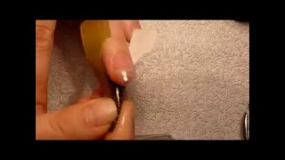 Ongles en gel Construction au chablon pour une pose de vernis pas à pas [upl. by Ilegna]