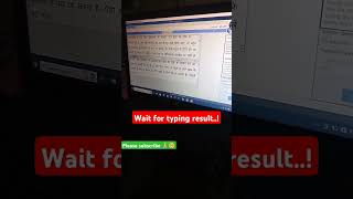 🔥 46 WPM Hindi typing  beltron exam review  beltron exam analysis today shorts viralvideo [upl. by Haliled445]