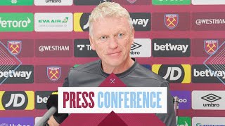 quotThe New Signings Have Given Us A Huge Liftquot  David Moyes Press Conference  West Ham v Chelsea [upl. by Dieter]