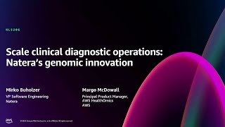 AWS reInvent 2024  Scale clinical diagnostic operations Nateras genomic innovation HLS206 [upl. by Dobson]