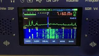 Malachite SDR Portátil  Algumas Escutas SSB 40m e Air [upl. by Wickman223]