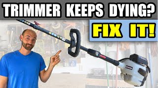 How to Fix a Weed Eater that Wont Run [upl. by Esorbma482]