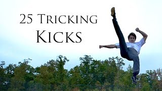 25 Tricking KICKS  A Progressive Session [upl. by Ominorej452]