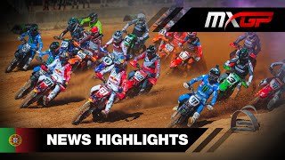 News Highlights  MXGP of Portugal 2023 MXGP Motocross [upl. by Ahsial]