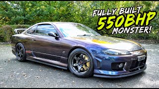 THIS FULLY BUILT 550BHP NISSAN SILVIA S15 IS A TOTAL MONSTER [upl. by Coady]