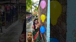 Lam no bong bay nhan qua bat ngol Burst balloons 🎈 to receive surprise gift…😱🤣🥰shortvideo [upl. by Drarig]