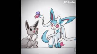 Request by JOKTJolteonGamingce9hw  S Espeon x s Sylveon [upl. by Eidnarb]