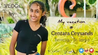 My visit to Centara Ceysands Bentota Sri Lanka  Vlogs by Keno Lee [upl. by Franz768]