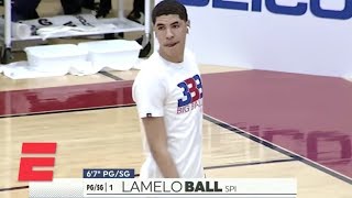 LaMelo Ball Spire Institute teammates show out in win  High School Basketball Highlights [upl. by Chelsae958]